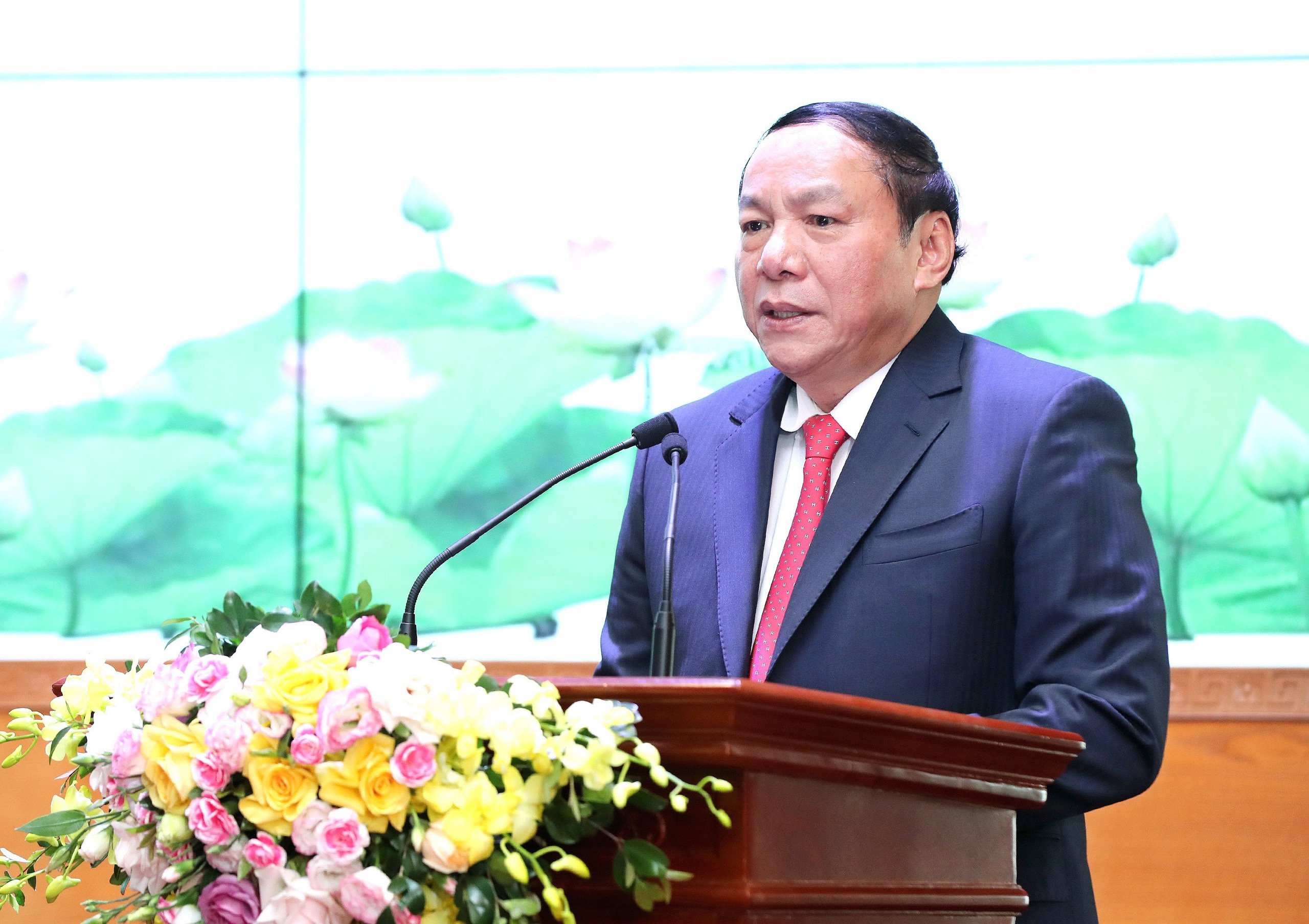 Ủy viên BCH Trung ương Đảng, Bộ trưởng Bộ VHTTDL Nguyễn Văn Hùng